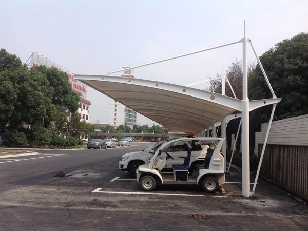 車棚膜結構